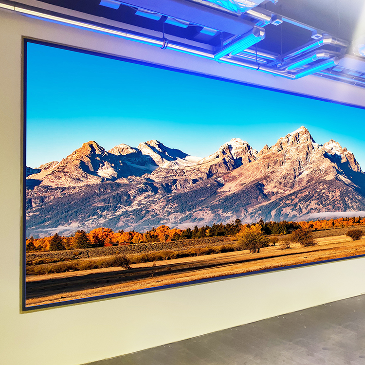 企業展廳led顯示屏