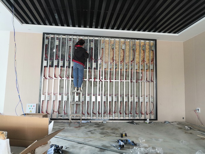 新鄉大數據園室內全彩LED顯示屏